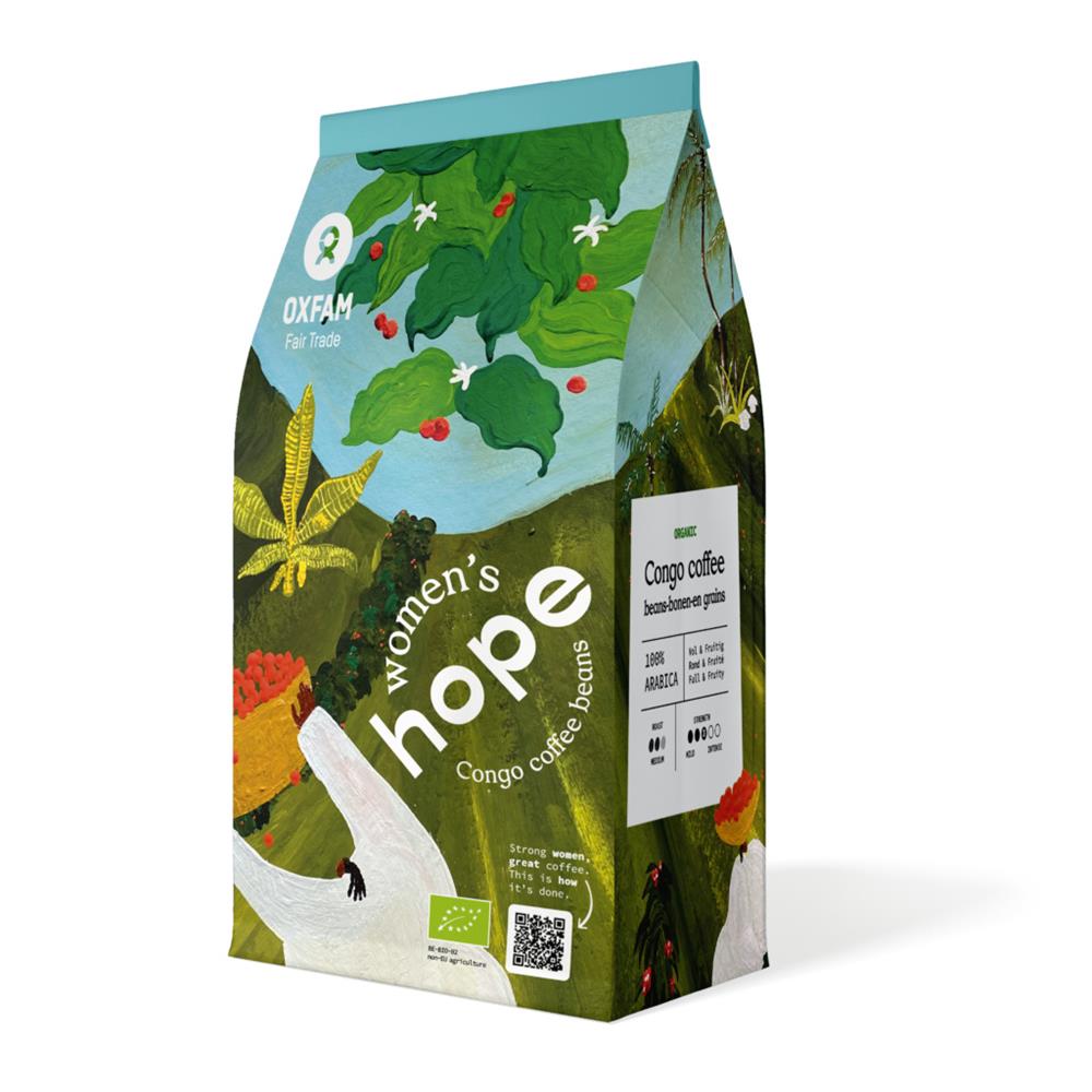 Oxfam Fair Trade_- ORGANIC Women's Hope Coffee Beans 250g