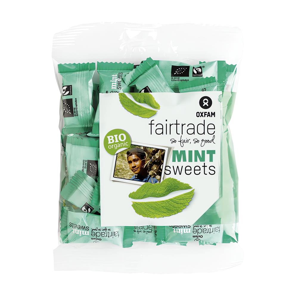Oxfam Fair Trade_- ORGANIC Mint Sweets 100g-pack of 20