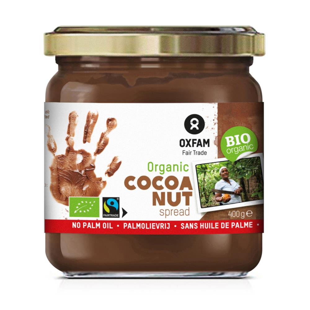 Oxfam Fair Trade_OXFAM - ORGANIC Hazelnut Cocoa Spread no Palm Oil 400g
