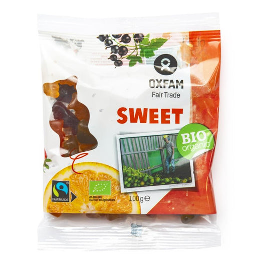 Oxfam Fair Trade_OXFAM - ORGANIC Gummy Bears 100g-pack of 20