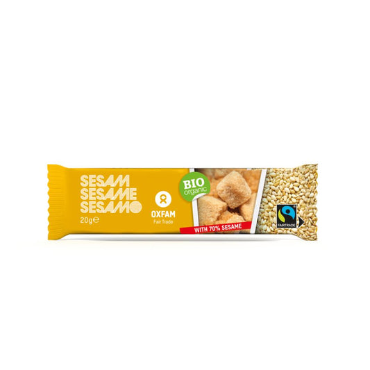 Oxfam Fair Trade_- ORGANIC Sesame Bar 20g-Pack of 45