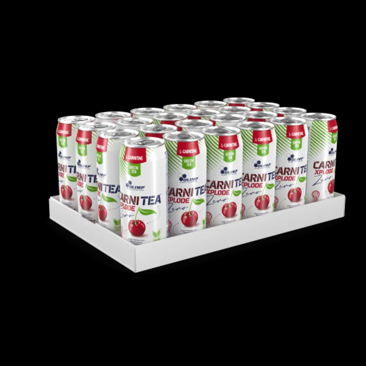 Olimp Sport Nutrition Carni-Tea Xplode Zero Drink 24x330ml Cherry