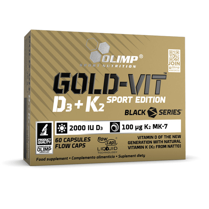 Olimp Sport Nutrition Gold Vit D3+K2 60 Caps