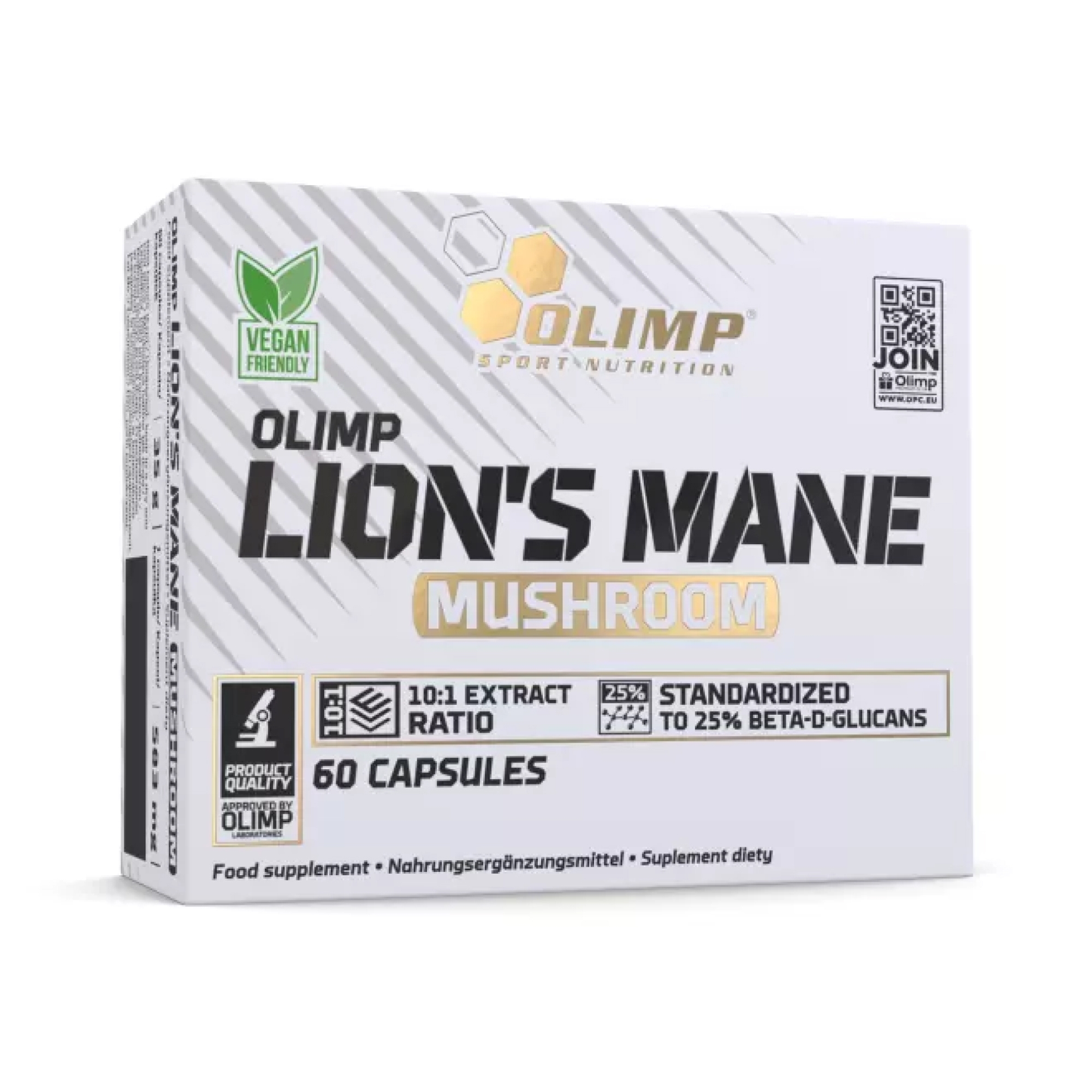 Olimp Sport Nutrition Lion's Mane Mushroom 60 Caps