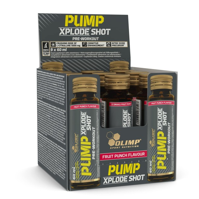 Olimp Sport Nutrition Pump Xplode Shot 9x60ml Orange