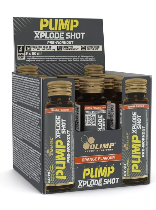 Olimp Sport Nutrition Pump Xplode Shot 9x60ml Orange