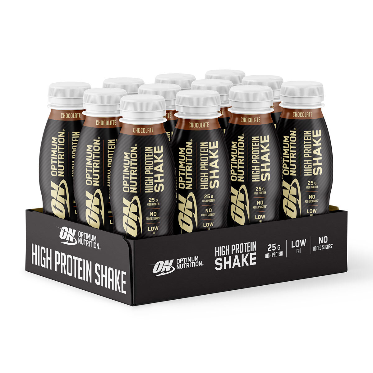 Optimum Nutrition Protein Shake 12x500ml Chocolate