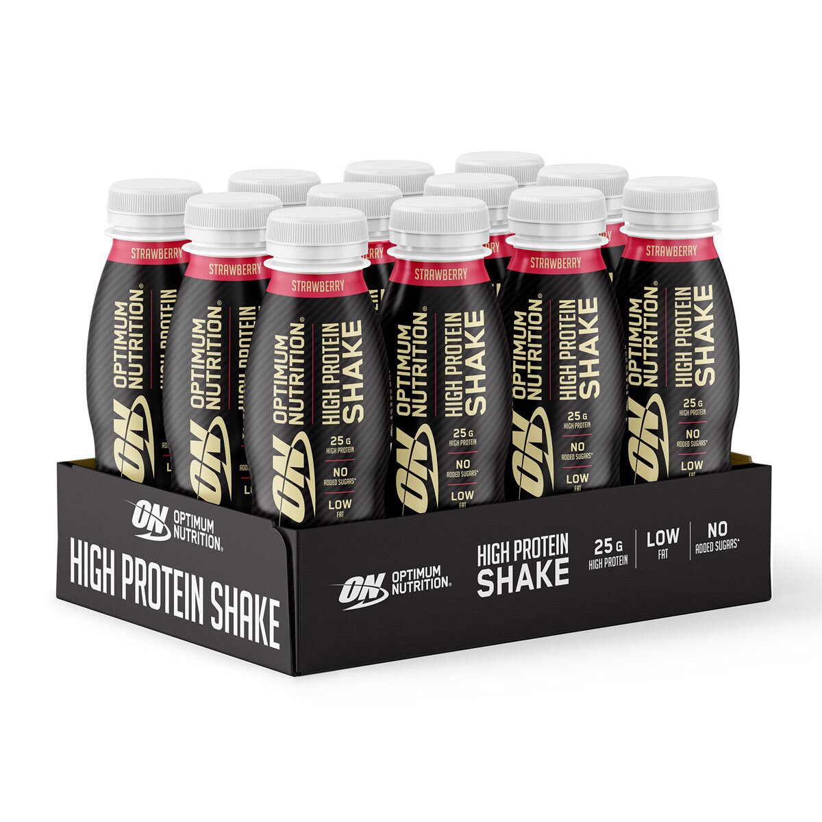 Optimum Nutrition Protein Shake 12x500ml Chocolate