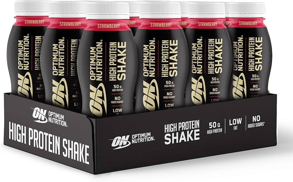 Optimum Nutrition Protein Shake 12x500ml Chocolate