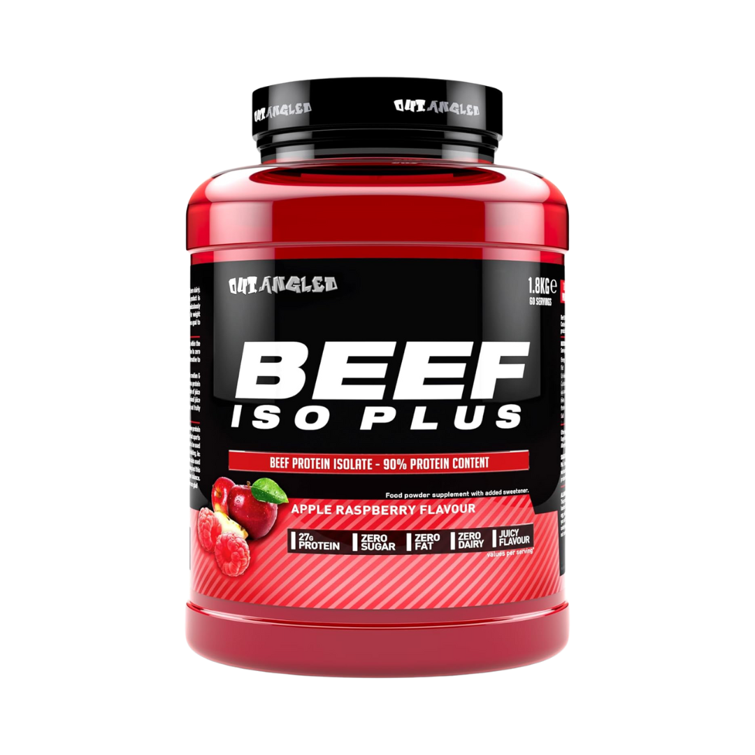 Outangled Beef Iso Plus 1.8kg Strawberry Lime
