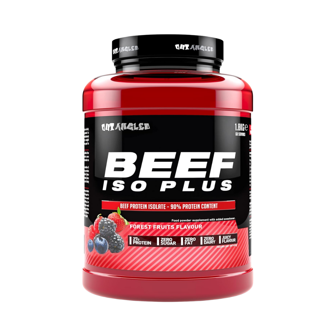 Outangled Beef Iso Plus 1.8kg Strawberry Lime