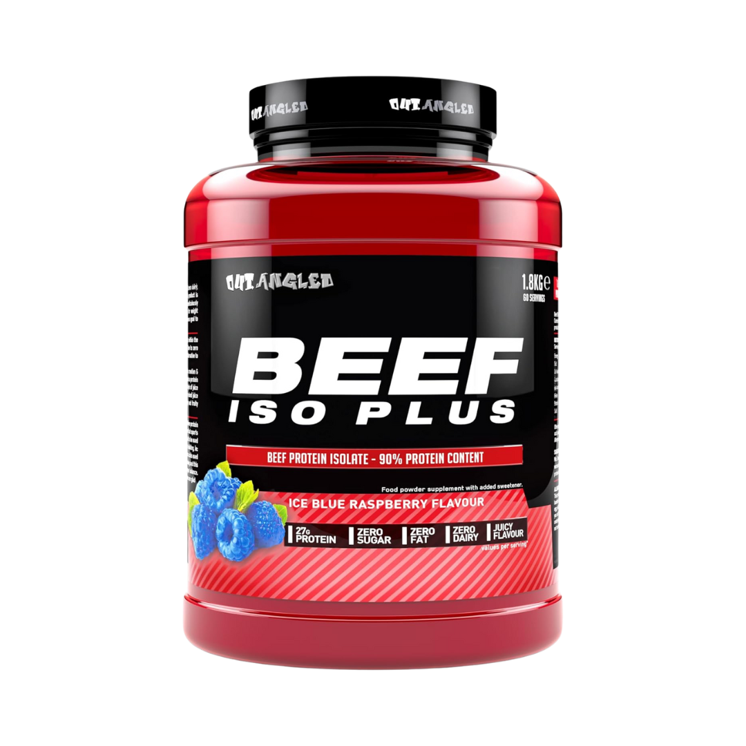 Outangled Beef Iso Plus 1.8kg Strawberry Lime