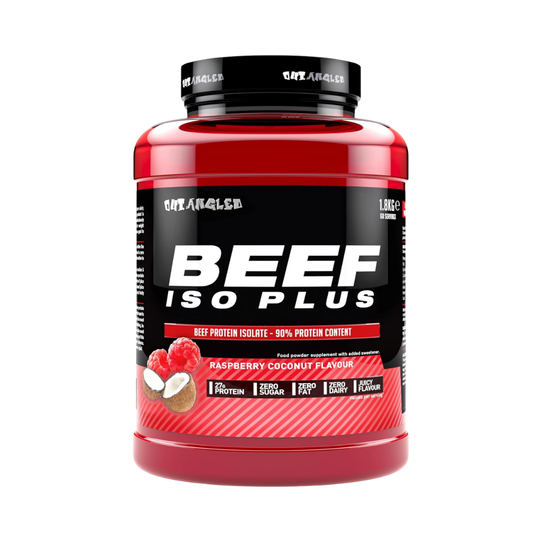 Outangled Beef Iso Plus 1.8kg Strawberry Lime
