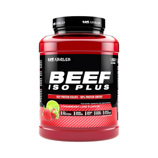 Outangled Beef Iso Plus 1.8kg Strawberry Lime