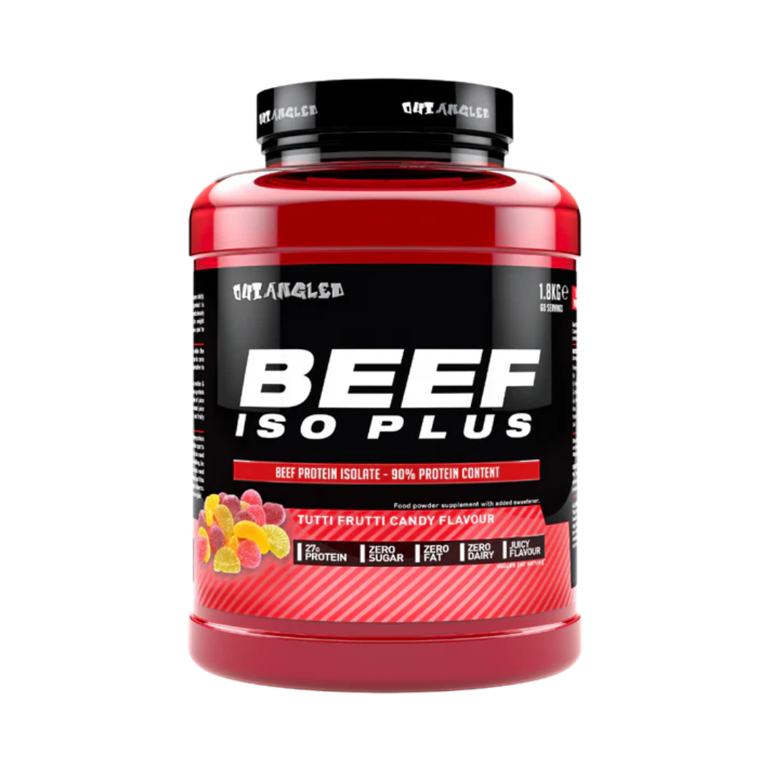 Outangled Beef Iso Plus 1.8kg Strawberry Lime