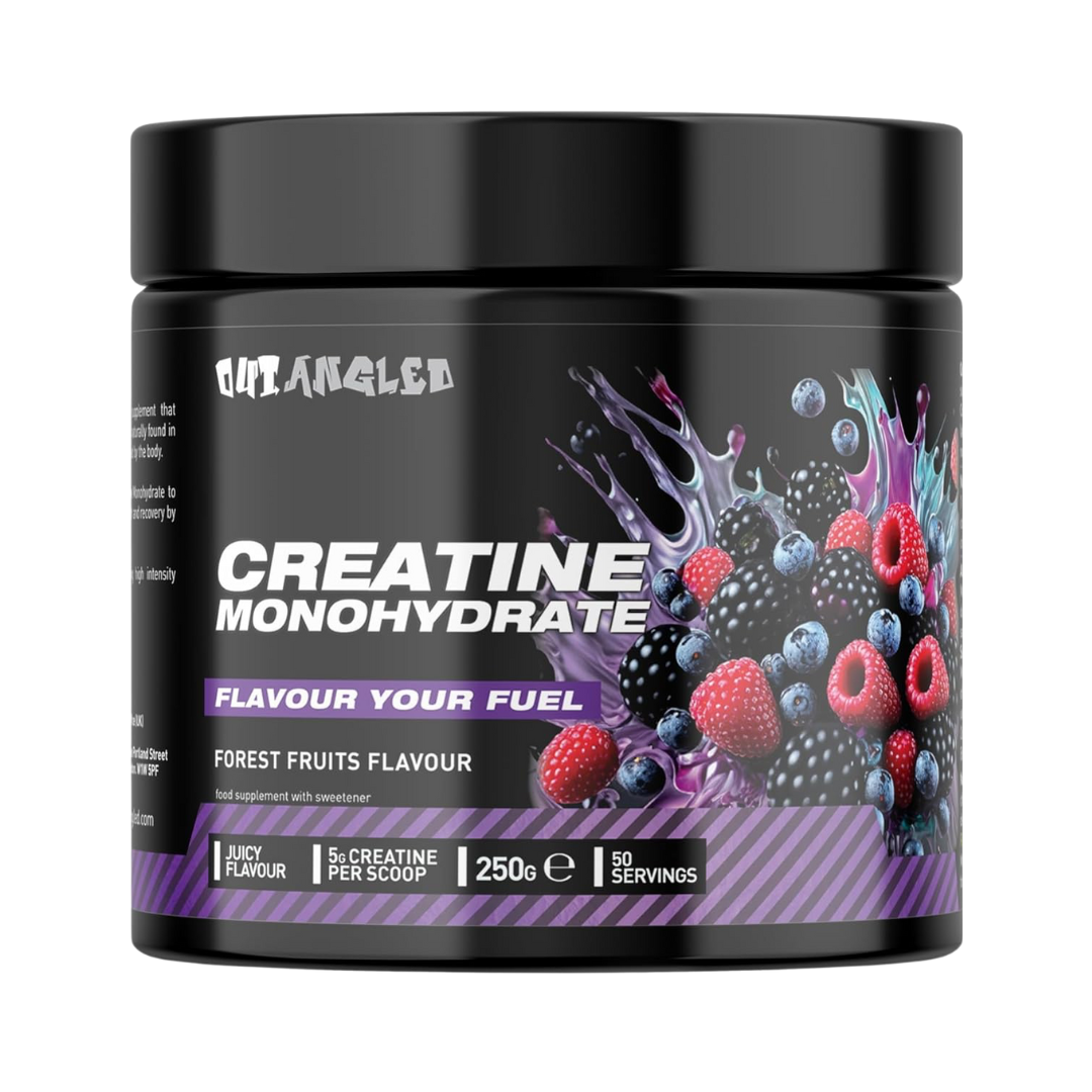 Outangled Creatine Monohydrate 250g Green Apple