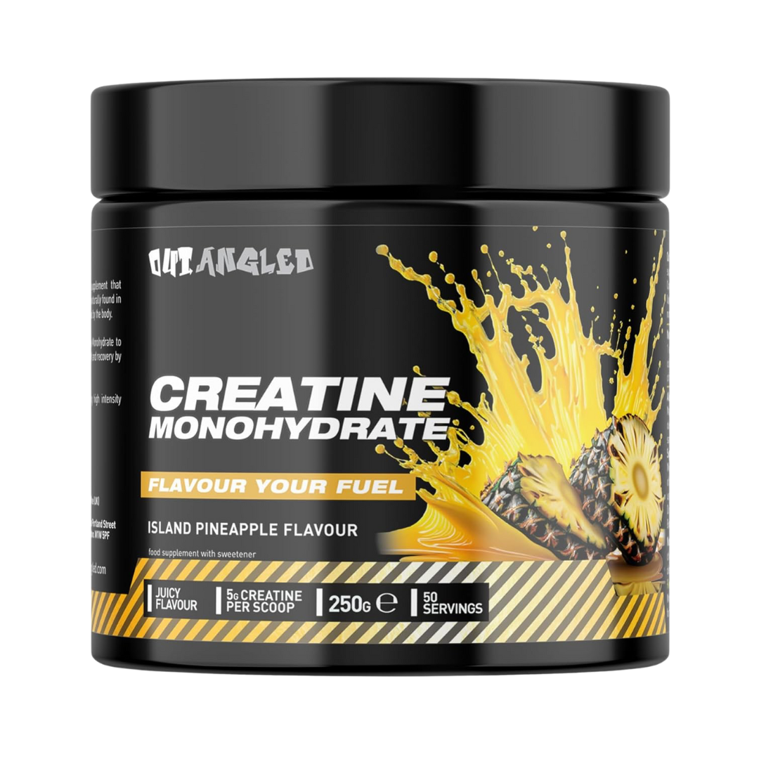 Outangled Creatine Monohydrate 250g Green Apple