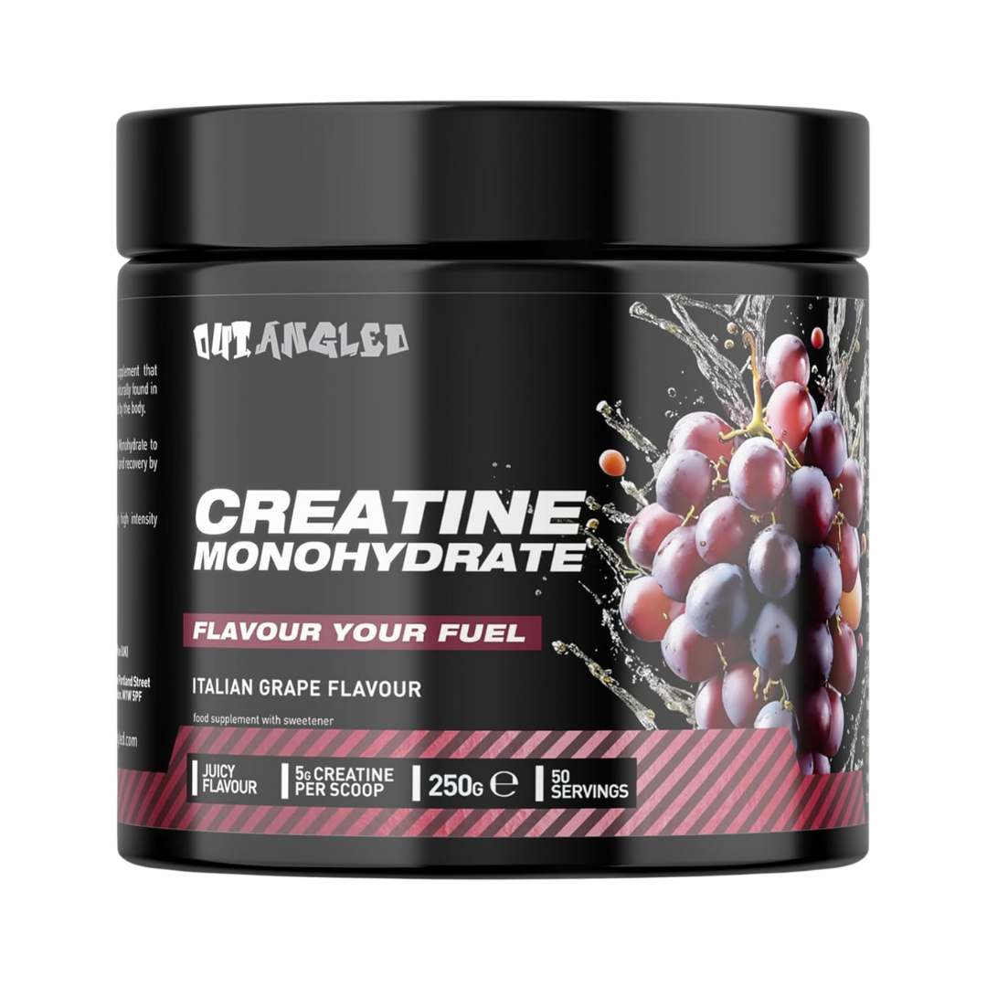 Outangled Creatine Monohydrate 250g Green Apple