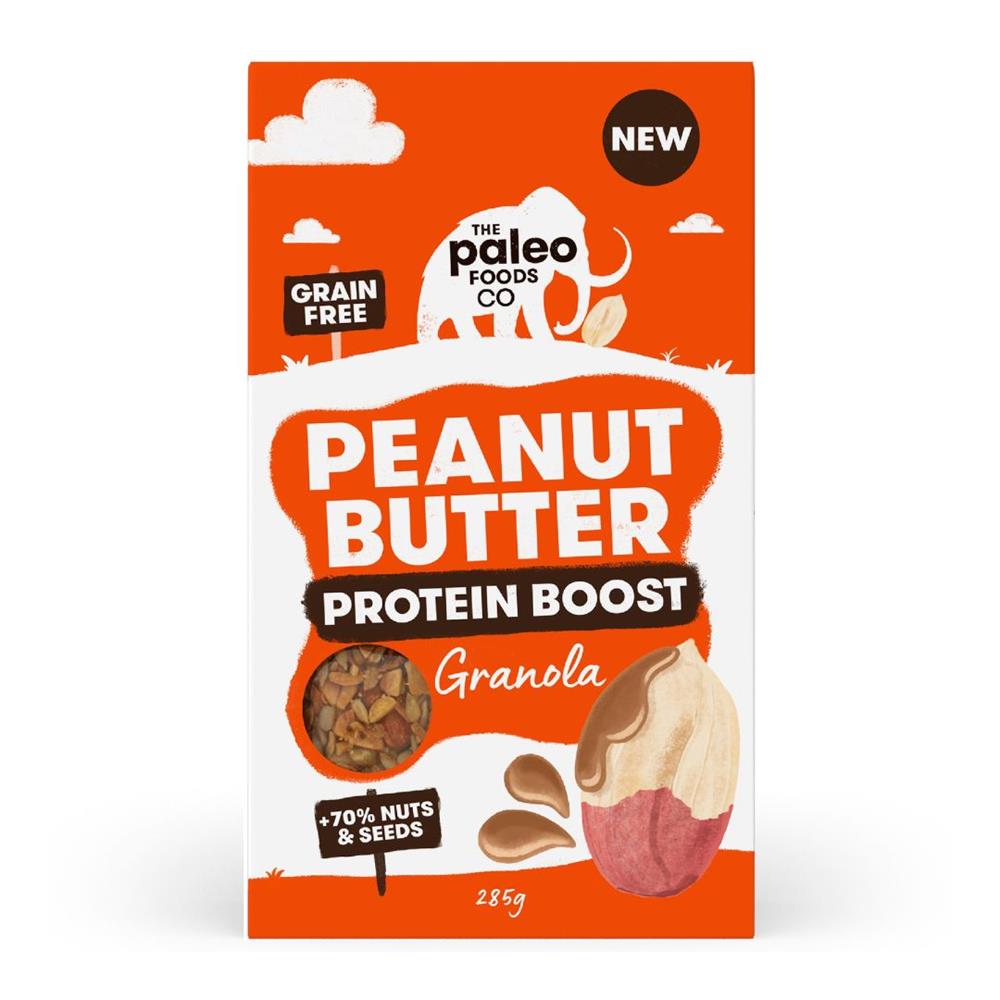 The Paleo Foods Co_Peanut Butter Grain Free Granola 285g