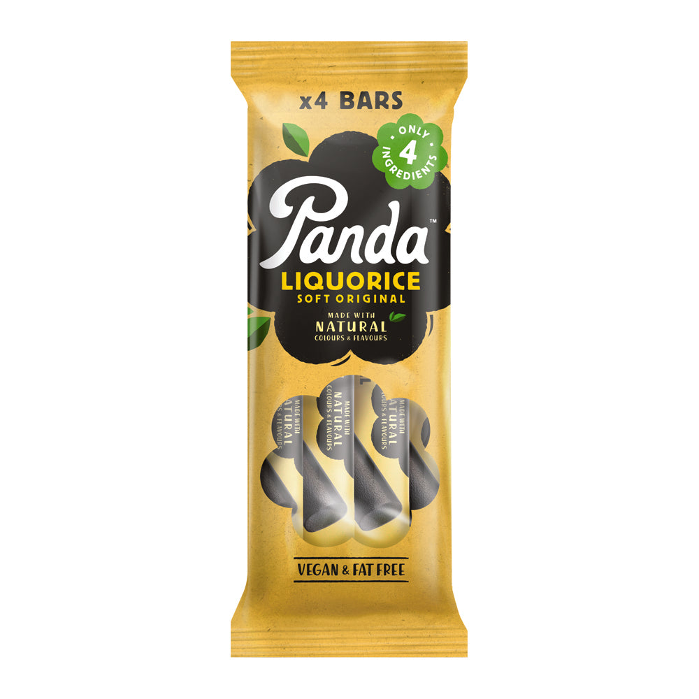 Panda_Licorice 4 Bar Pack 4 x 32 g-Pack of 18
