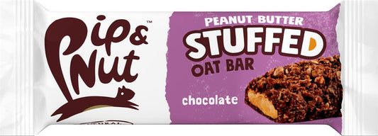 Pip and Nut_Peanut Butter Stuffed Oat Bar Chocolate 48g-Pack of 15