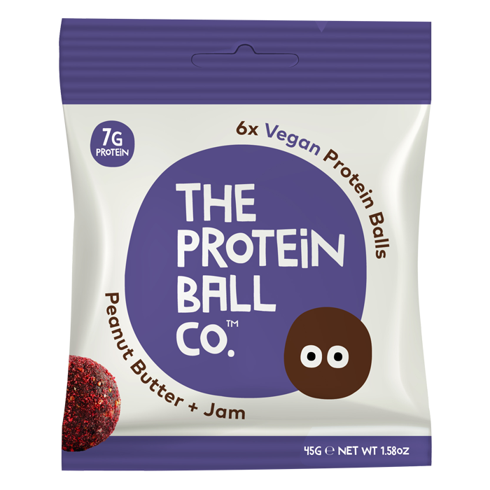 The Protein Ball Co Vegan Protein Balls 10x45g Peanut Butter