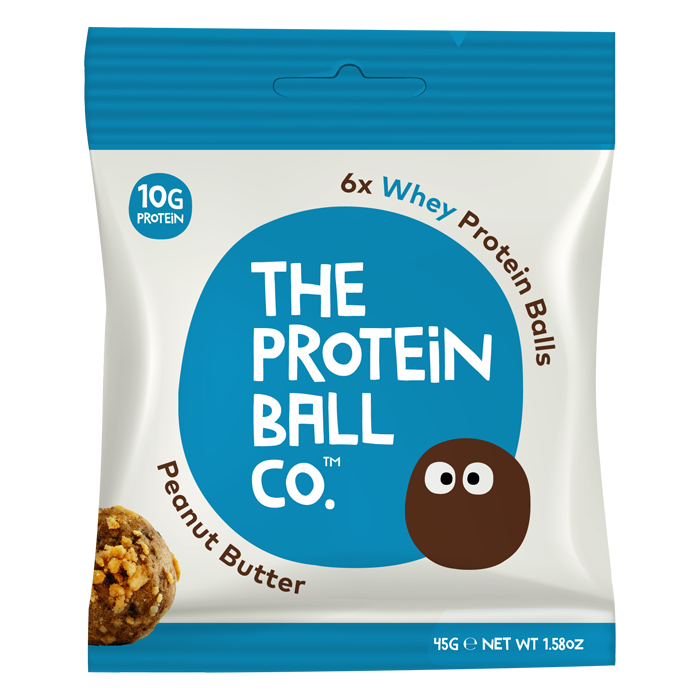 The Protein Ball Co Whey Protein Balls 10x45g Cacao & Orange