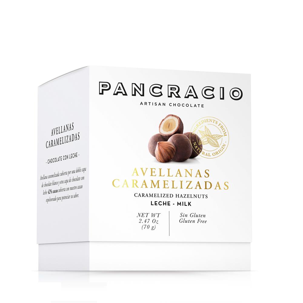 Pancracio Chocolate_Caramelised Hazelnuts - Mini Gift Box 70g