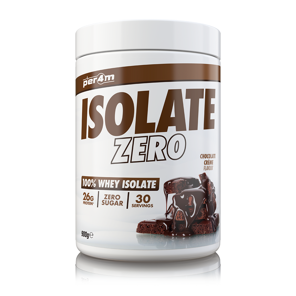 Per4m Isolate Zero 900g Choc Brownie Batter