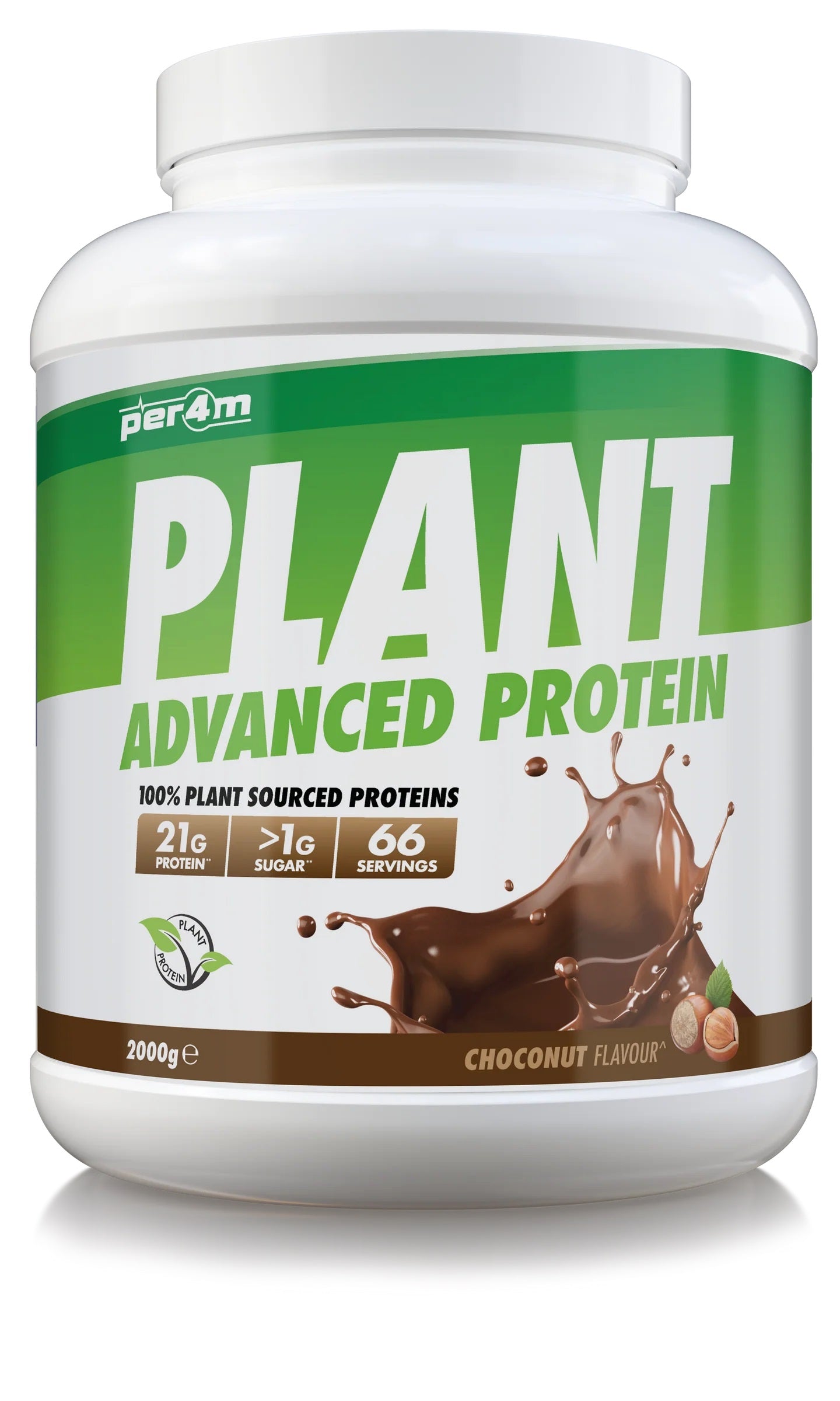 Per4m Plant Protein 2kg Double Chocolate