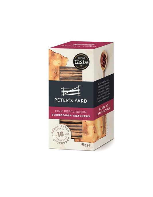 Peters Yard_Peter's Yard Pink Peppercorn Sourdough Crackers 90g-Pack of 2