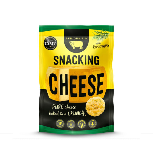 Serious Pig_Snacking Cheese with Rosemary 24g-Pack of 12
