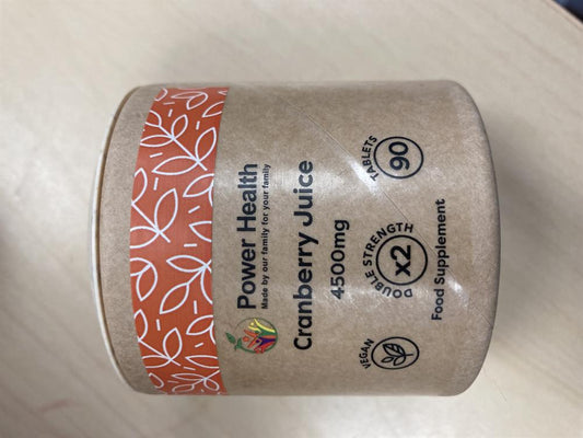 Power Health_Cranberry Double Strength 90 caps