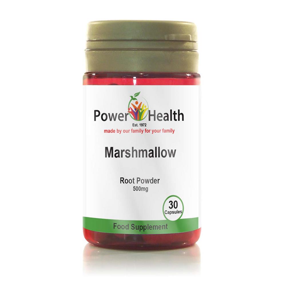 Power Health_Marshmallow Root Powder 500mg 30 Caps