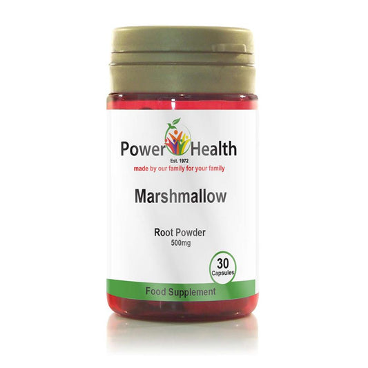 Power Health_Marshmallow Root Powder 500mg 30 Caps