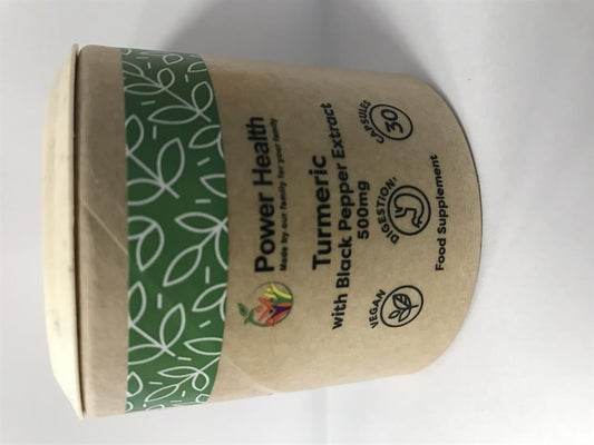 Power Health_Turmeric Capsules 500mg 30 caps