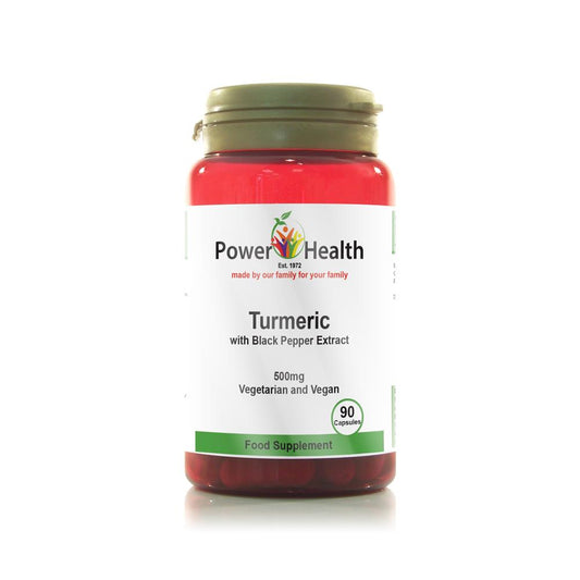 Power Health_Turmeric 500mg & Black Pepper 90 caps