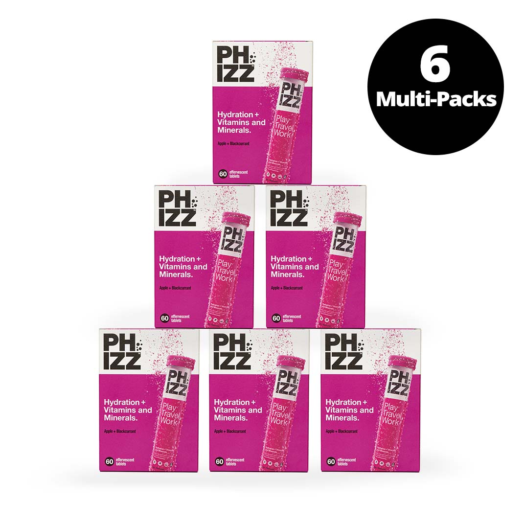 Phizz 2-in-1 Multivitamin & Rehydration Electrolyte Effervescent 12x20 Tabs Orange