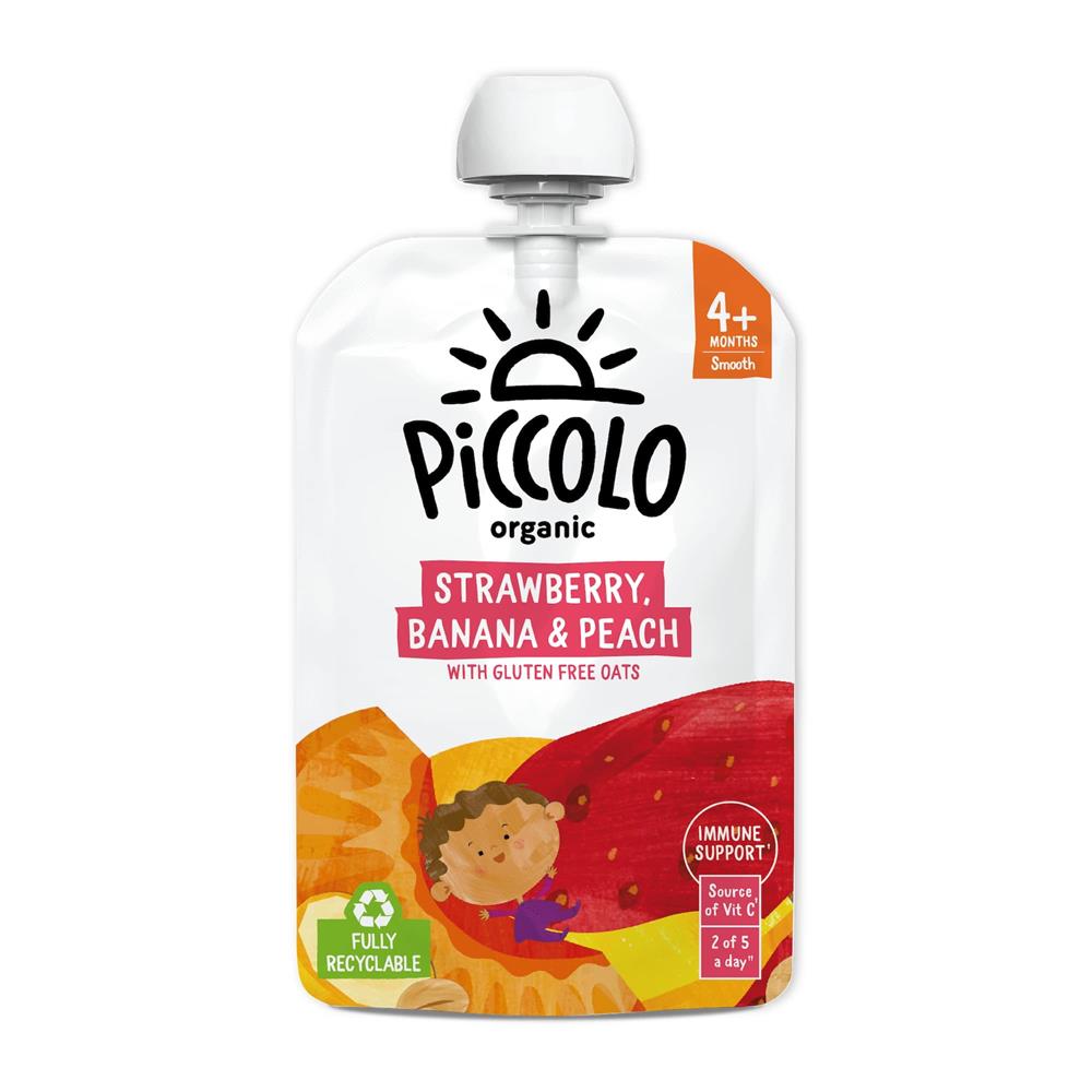 Piccolo_Strawberry Banana and Peach 100g