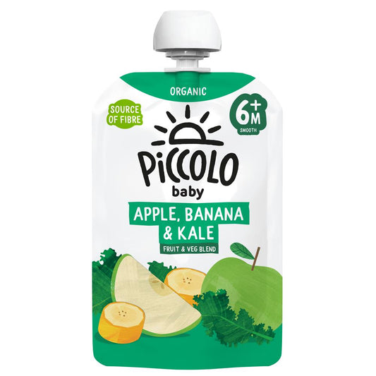 Piccolo_Piccolo Organic Apple Banana & Kale Stage 1 100g