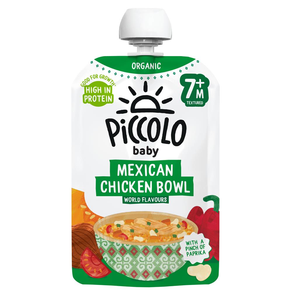 Piccolo_Organic Mexican Chicken Bowl Stage 2 130g