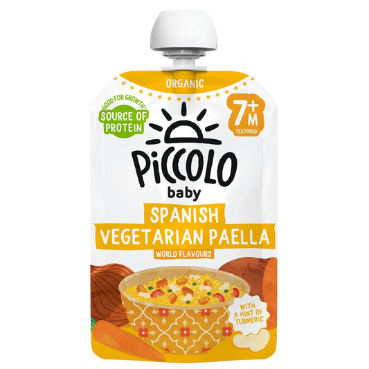Piccolo_Organic Spanish Vegetarian Paella Stage 2 130g