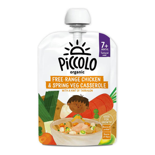 Piccolo_Spring Vegetables & Chicken Casserole 130g-Pack of 7