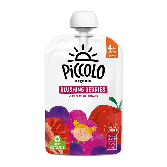 Piccolo_Blushing Berries Pear & Banana 100g-pack of 5