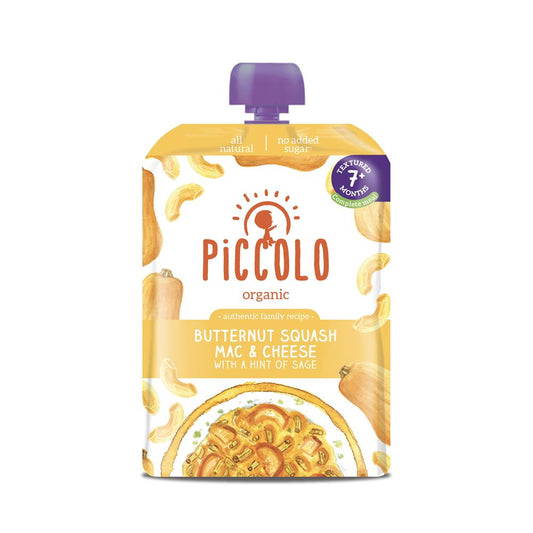 Piccolo_Butternut Squash Mac & Cheese with Sage 130g-pack of 7