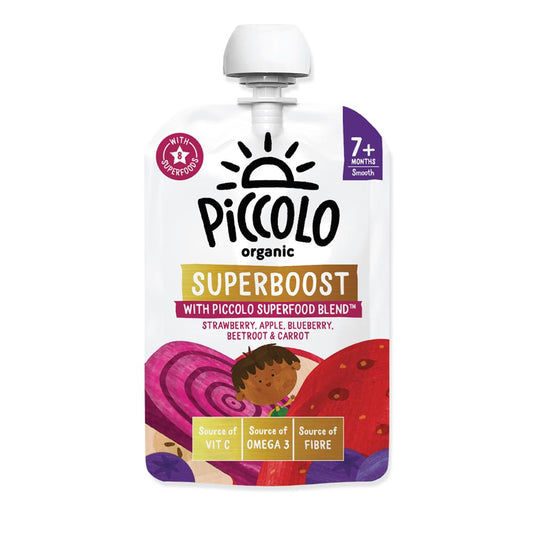 Piccolo_Organic Superboost Strawberry Blueberry and Beetroot 100g-Pack of 7