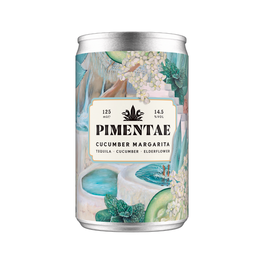Pimentae_Cucumber Tequila Margarita Cocktail 125ml-Pack of 12