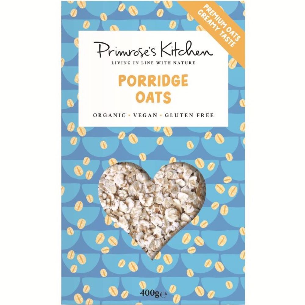 Primroses Kitchen_Organic Porridge Oats 400g