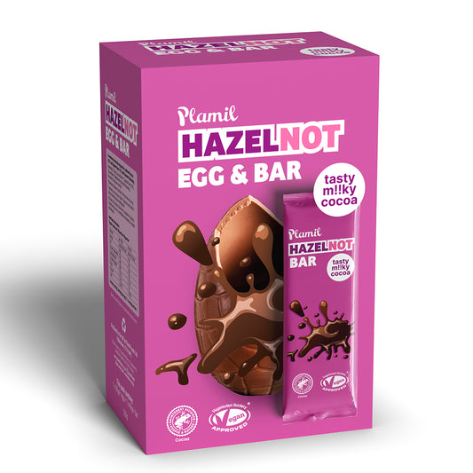 Plamil_Hazelnot Chocolate Egg and Bar 125g