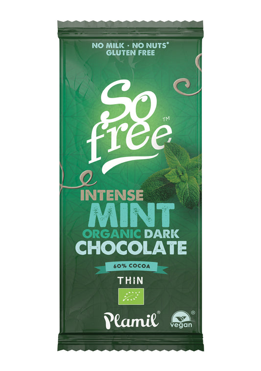 Plamil_So Free Intense Mint Chocolate Organic 80g-Pack of 12